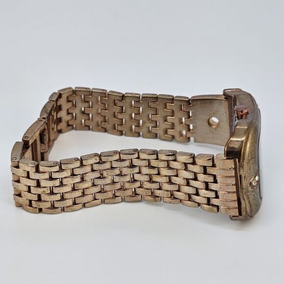 Akribos XXIV Women Watch 32MM Horseshoe White Dial Rose Gold Band 8" New Battery - Picture 8 of 13